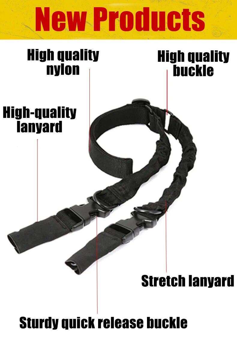 Tactical Single Point Gun Sling