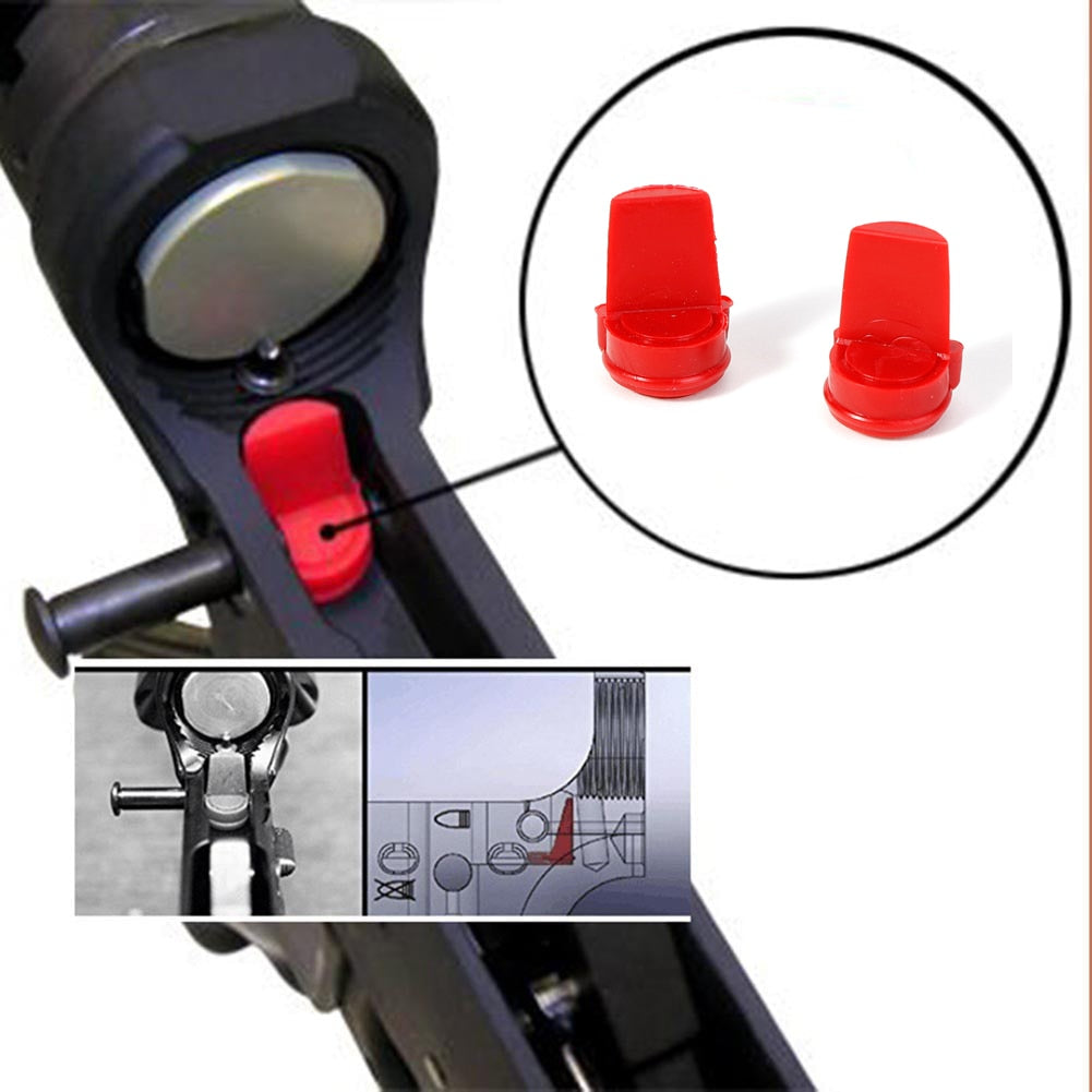 5pcs/bag Wedge Receiver Buffer Rubber For AR15