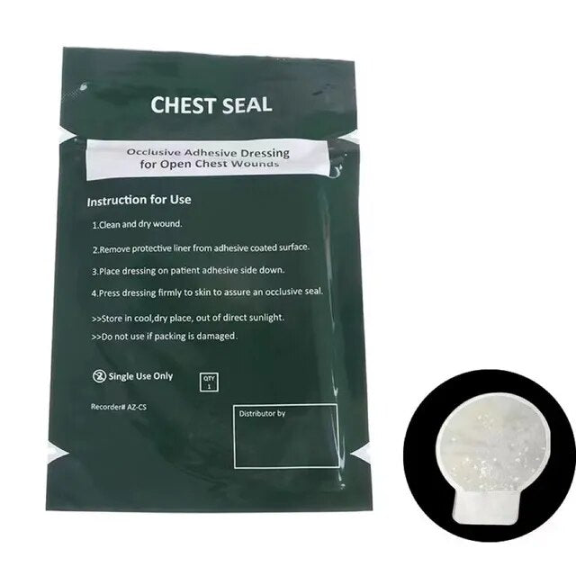 1PCS Medical Survival Chest Seal