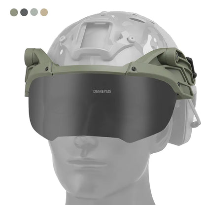 Tactical Helmet Flip up Goggles