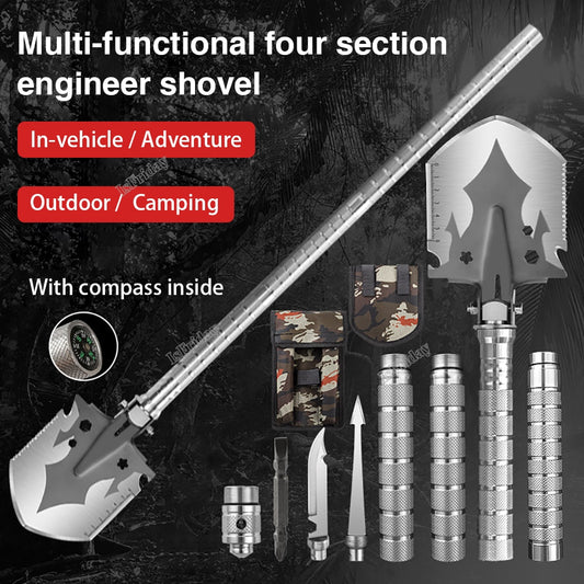 Multifunctional Folding Shovel