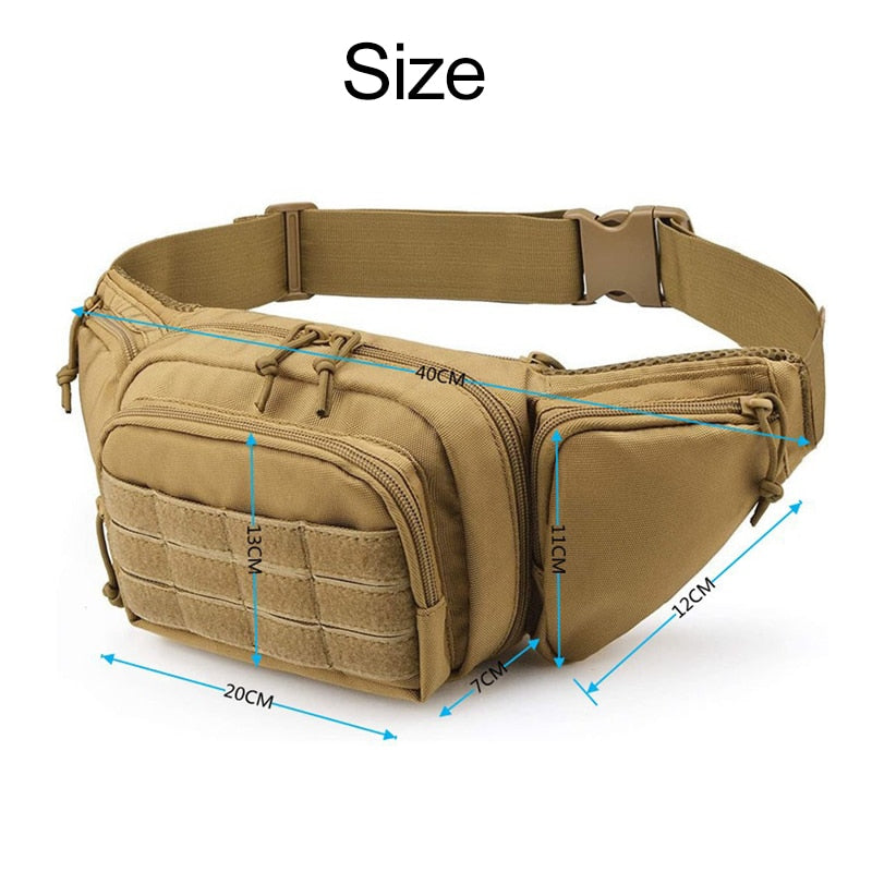 Outdoor Tactical Men Waist Pack