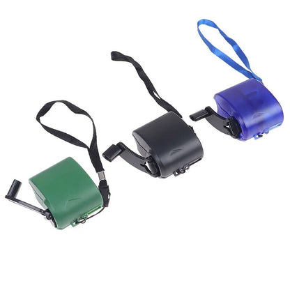 Mini Hand Crank USB Cell Phone charger