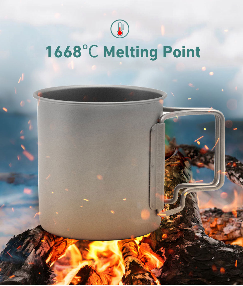 Titanium Camping Mug