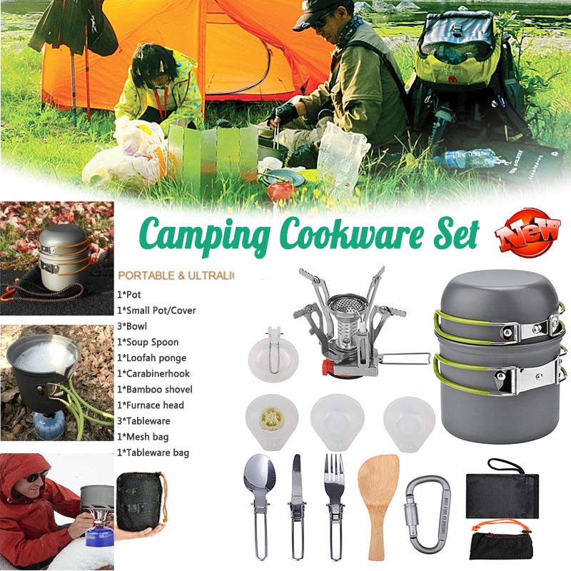 Portable Outdoor Camping Pot Set